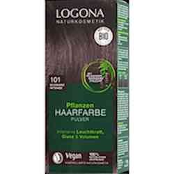 Logona Organik Bitkisel Toz Saç Boyası  101 Koyu Siyah 