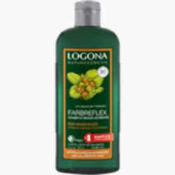 Logona Organik Şampuan  Boyalı Kahve-Siyah Saçlar için Fındık Özlü Bakım  250ml