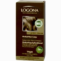 Logona Organik Bitkisel Toz Saç Boyası  Altın Sarısı 