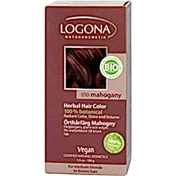 Logona Organik Bitkisel Toz Saç Boyası  Bordo 