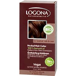 Logona Organik Bitkisel Toz Saç Boyası  Kızıl Kahve 