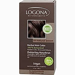 Logona Organik Bitkisel Toz Saç Boyası  Doğal Kahve 