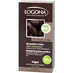 Logona Organik Bitkisel Toz Saç Boyası  Koyu Kahve 
