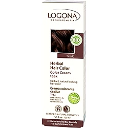 Logona Organik Bitkisel Krem Saç Boyası  Teak Ağacı 