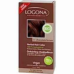 Logona Organik Bitkisel Toz Saç Boyası  Çikolata 