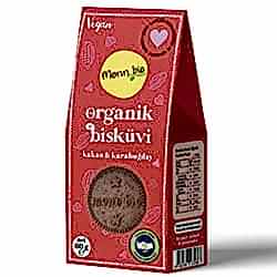 Monn Bio Organik Kakaolu Karabuğdaylı Bisküvi 60g