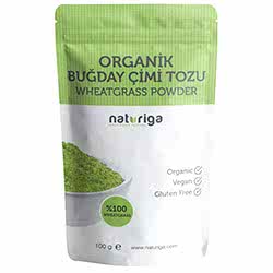 Naturiga Organik Buğday Çimi Tozu 100g