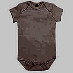 OrganicKid Organik Bebek Kısa Kollu Body  Ham Kumaş  3-6 Ay 