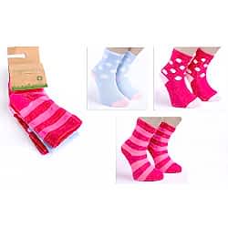 OrganicKid Organik Çorap  3'lü Set  Fun Girl  1-2 Yaş 