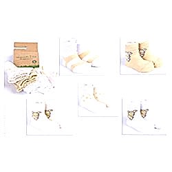 OrganicKid Organik Çorap  5'li Set  Koala  0-6 Ay 