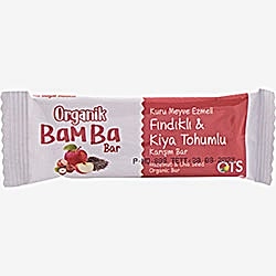 OTS Organik Bamba Bar  Fındık & Chia Tohumu  30g