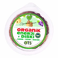 OTS Organik Enerji Diski  Kayısı & Üzüm & Badem  25g