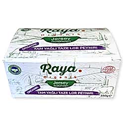 Raya Organik Lor Peyniri  Jersey A2 Süt  350g