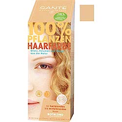 SANTE Organik Bitkisel Toz Saç Boyası  Kızıl Sarı  100g