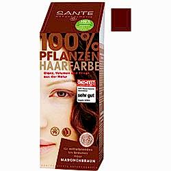 SANTE Organik Bitkisel Toz Saç Boyası  Kestane Kahverengi  100g