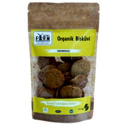 Secret Farm Organik Tam Buğday Bisküvi 100g