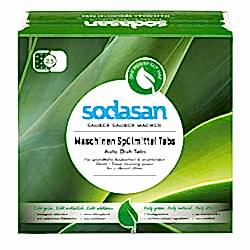 SODASAN Organik Bulaşık Makinesi Tableti 25 Adet