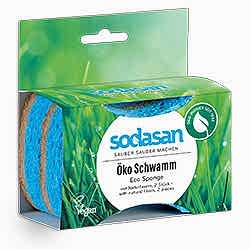 SODASAN Ekolojik Bulaşık Süngeri 2'li