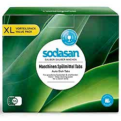 SODASAN Organik Bulaşık Makinesi Tableti 50 Adet
