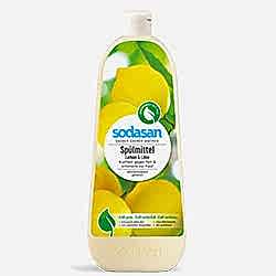SODASAN Organik Elde Bulaşık Yıkama Sıvısı  Limonlu  1L
