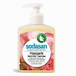 SODASAN Organik Sıvı Sabun  Gül & Zeytinyağı  300ml