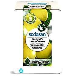 SODASAN Organik Sıvı Sabun  Limon-Zeytin Özlü  5L