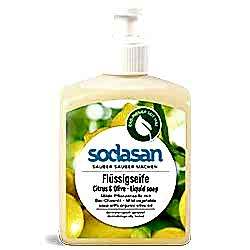 SODASAN Organik Sıvı Sabun  Limon-Zeytin Özlü  300ml