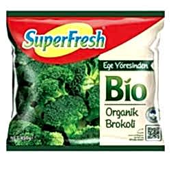 Superfresh Organik Dondurulmuş Brokoli 450g