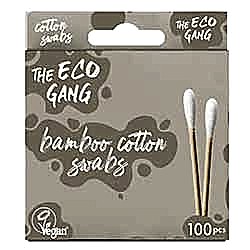 Eco Gang Bambu Pamuk Kulak Temizleme Çubuğu  Beyaz  100 Adet