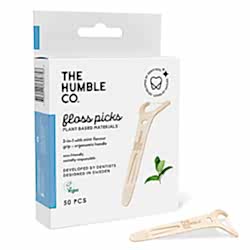 The Humble Kürdanlı Diş İpi  50 Adet  Nane Tadı 