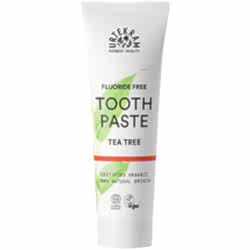 Urtekram Organik Diş Macunu  Çay Ağacı Özlü  Florürsüz  75ml