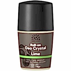 Urtekram Organik Kristal Deo Roll-on  Yeşil Limonlu  Lime  50ml