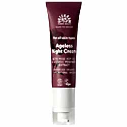 Urtekram Organik Yaşlanma Karşıtı Gece Kremi  Tüm Cilt Tipleri  Kuşburnu Yağı  50ml