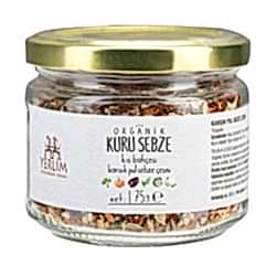 Yerlim Organik Pul Kuru Sebze Çeşnisi  Kış Sebzeleri  75g