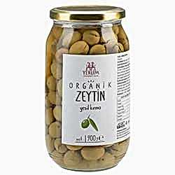 Yerlim Organik Yeşil Zeytin  Kırma  900g