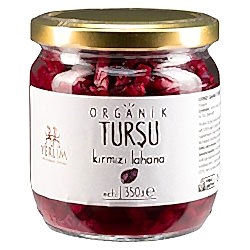 Yerlim Organik Kırmızı Lahana Turşusu 350g