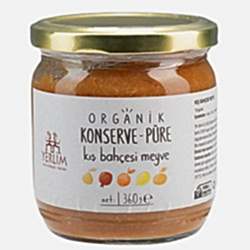 Yerlim Organik Kış Bahçesi Meyve  Konserve Püre  360g