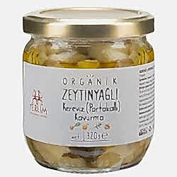 Yerlim Organik Zeytinyağlı Portakallı Kereviz Kavurma 320g