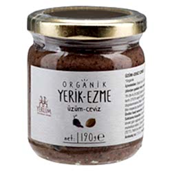 Yerlim Organik Cevizli Kuru Üzüm Macunu 190g