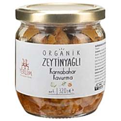 Yerlim Organik Zeytinyağlı Karnabahar Kavurma 320g