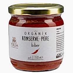 Yerlim Organik Biber Püresi 350g