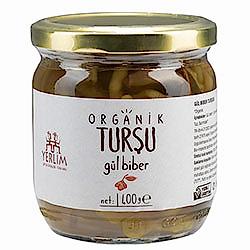 Yerlim Organik Gül Biber Turşusu 400g