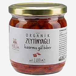 Yerlim Organik Zeytinyağlı Kızarmış Gül Biber 400g