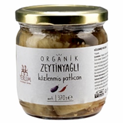 Yerlim Organik Zeytinyağlı Közlenmiş Patlıcan 370g